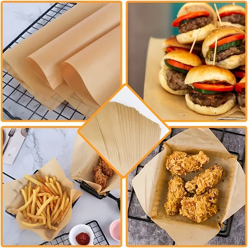 Papier cuisson, antiadhésif, vendu en lot, gros plan