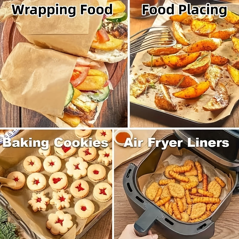 Papier cuisson, antiadhésif, vendu en lot, autre angle